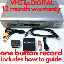 Vhs video player recorder kit - vhs,