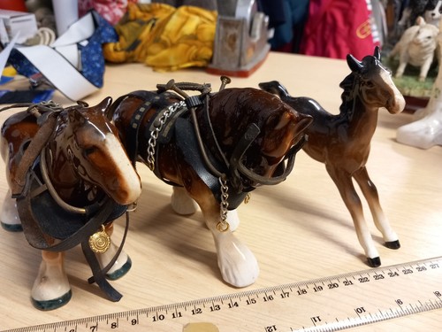 Three beswick horses - three, one