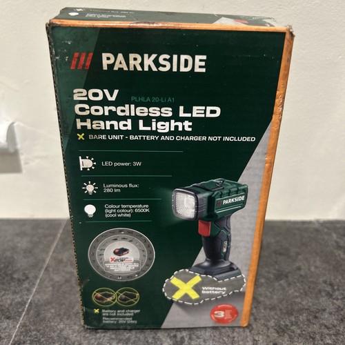 Parkside 20v cordless led - led, hand