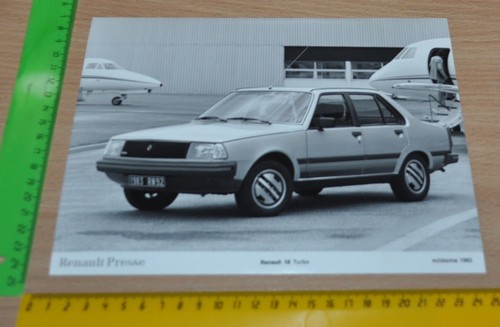 Renault turbo 1983 press - renault,