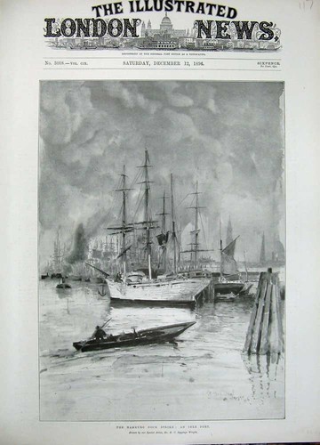 Original old antique - old, print
