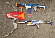3 x Nerf N-Strike Guns