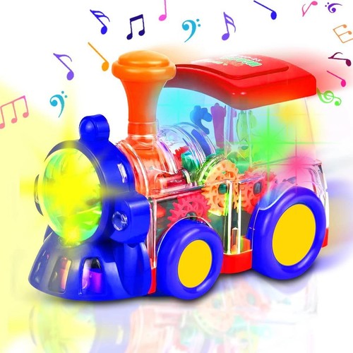 Baby light toy train - up,