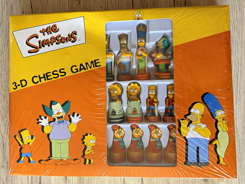 The simpsons chess set - simpsons,