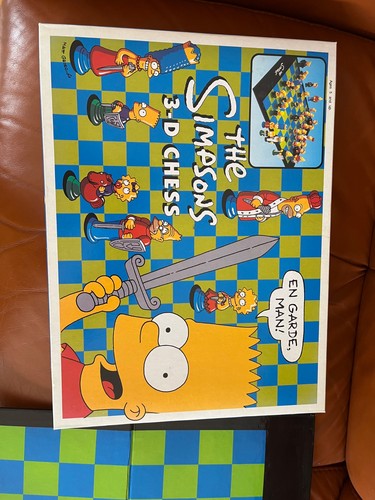 The simpsons 1991 chess - simpsons,