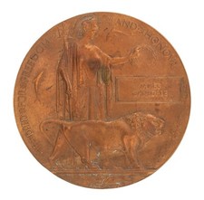 WW1 Memorial Plaque James