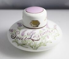 Antique Royal Worcester Porcelain Sweet Lavender Pot Pourri Pot with Lid