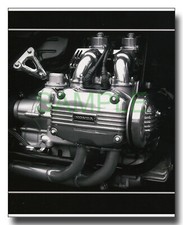 Honda GL1000 engine framed