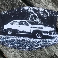 2x chevette Rally Car Face Covering