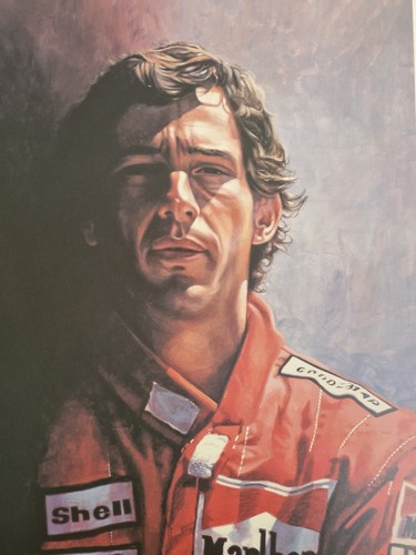 Ayrton senna portrait - ayrton,