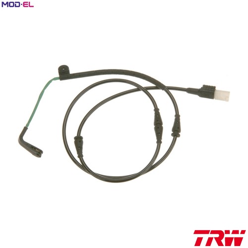 Warning contact brake pad wear - contact,