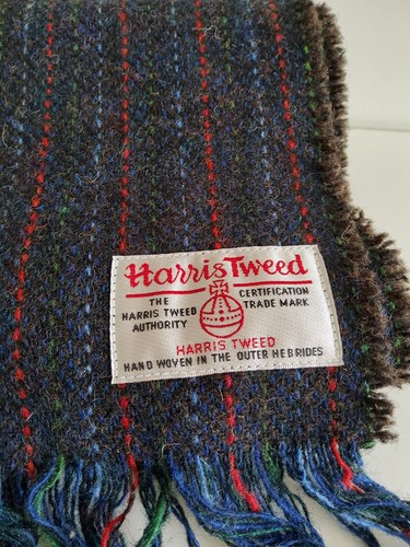 Harris tweed scarf - scarf, extra