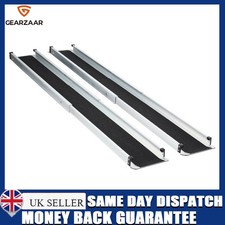 6ft Telescopic Ramps 1.8m loading ramps 1.8 metres 440lbs Extended Lip Design