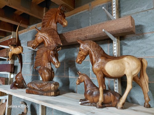 Very large wooden handmade - large,