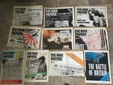 WW2 The War Papers Newspapers