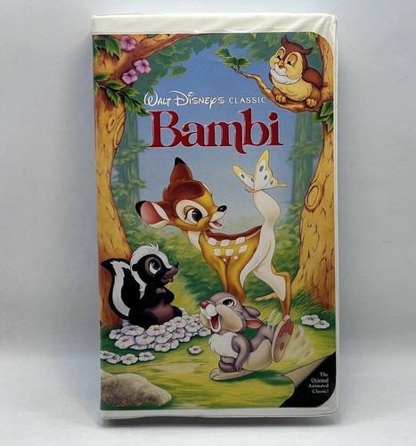 Bambi vhs disney - bambi,
