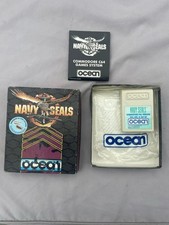 Navy Seals - Commodore C64 Cartridge Cart Game - Boxed with Manual Ocean. Tested