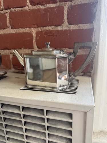 Antique silver plated - silver, teapot