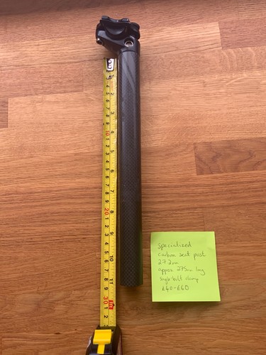 Specialized carbon seat post - specialized,