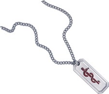 Medi tag lifesaving pendant - -,