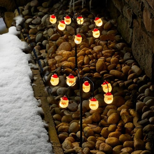 Christmas led santa lights - led,