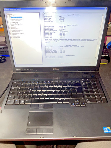Dell precision m6500 laptop - precision,