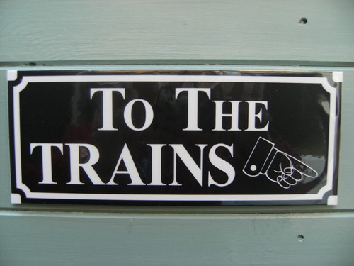 Shed workshop train - a, shed,