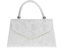 Women Satin Embroidered Clutch