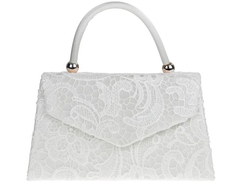 Women satin embroidered clutch - women,