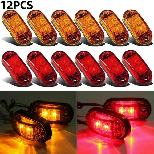 12pcs marker lights 12v led - marker,