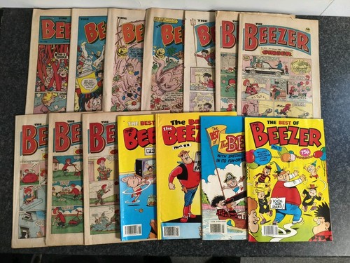 Lot vintage beezer - of, uk