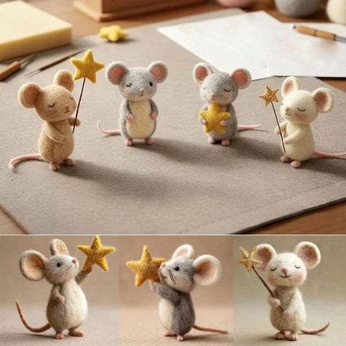 Craft needle felting - felting, supply