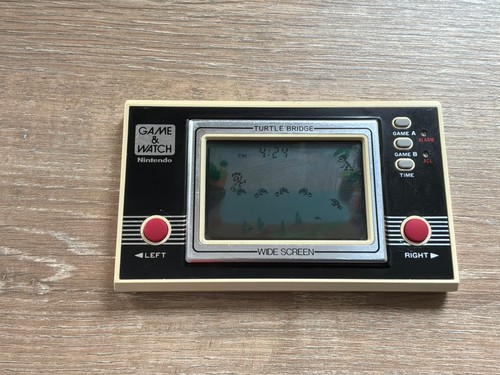 Nintendo game and watch turtle - and,
