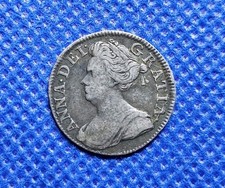1709 Maundy Threepence Queen