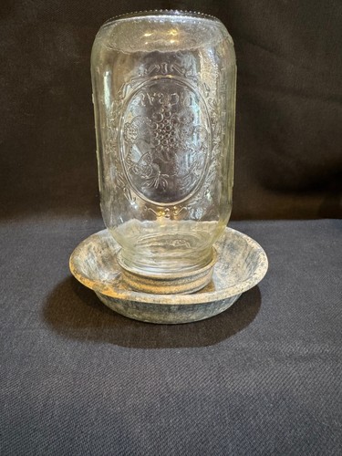 Vintage chicken waterer - vintage, /