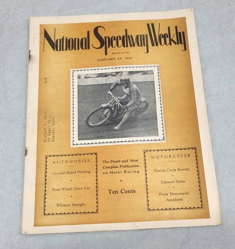 1935 national speedway weekly - 1935,