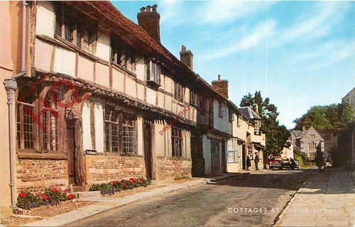 Picture postcard cerne abbas - postcard::cerne,