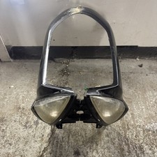 Headlight front panel plastic - panel,