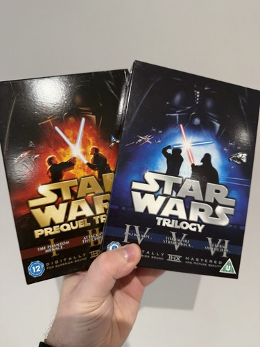 Star wars dvds prequel trilogy - wars,