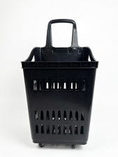 68l rolling shopping basket - rolling,