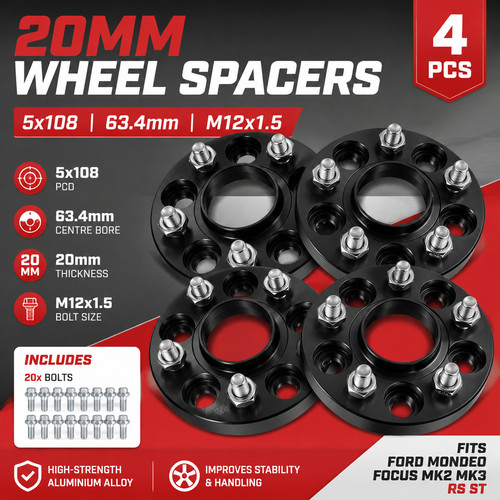 4pcs 20mm bolt wheel - on,
