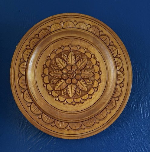 Vintage hand carved wooden - vintage,