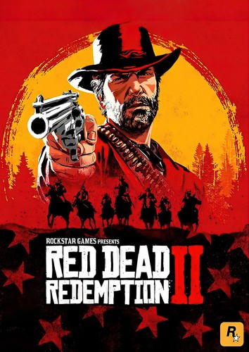Large red dead redemption - red,