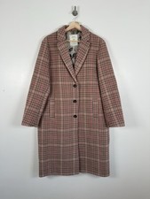 Joules Coat UK 16 Pink Brown