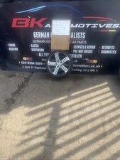 GENUINE VW GOLF R MK 7.5 18" CADIZ ALLOY WHEEL & BRIDGESTONE TYRE 5G0601025BK