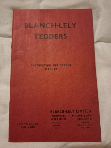 Original branch lely tedders - original, branch-lely