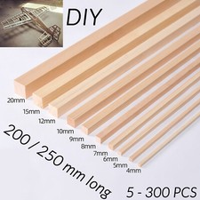 Balsa Wood Square Rod Bar