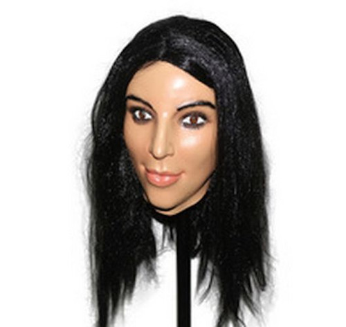 Deluxe kim kardashian mask - deluxe,