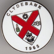 Clydebank lapel badge - -,