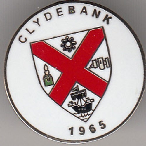 Clydebank lapel badge - clydebank,